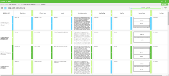 Docugami Report Designer