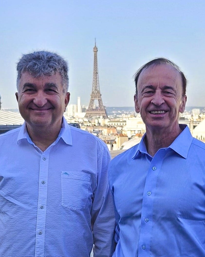 Docugami CEO Jean Paoli et CFO Eric Amblard, 17 Juin 2025
