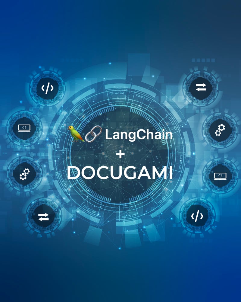 Langchain and Docugami (mobile)