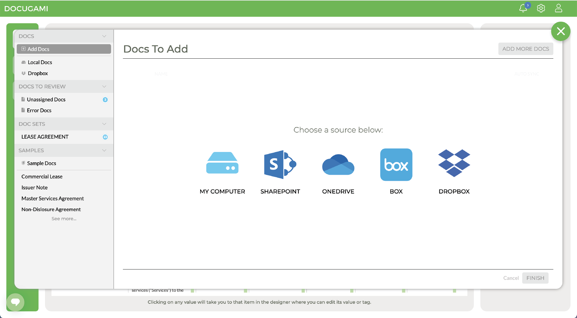Add Docs from Source