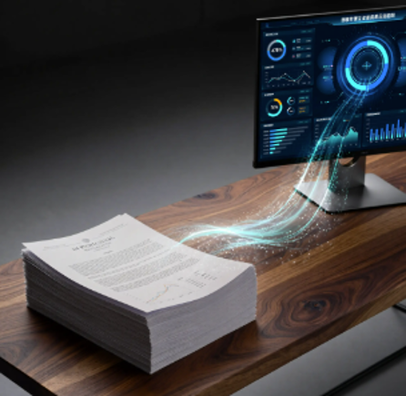 Data flow from documents