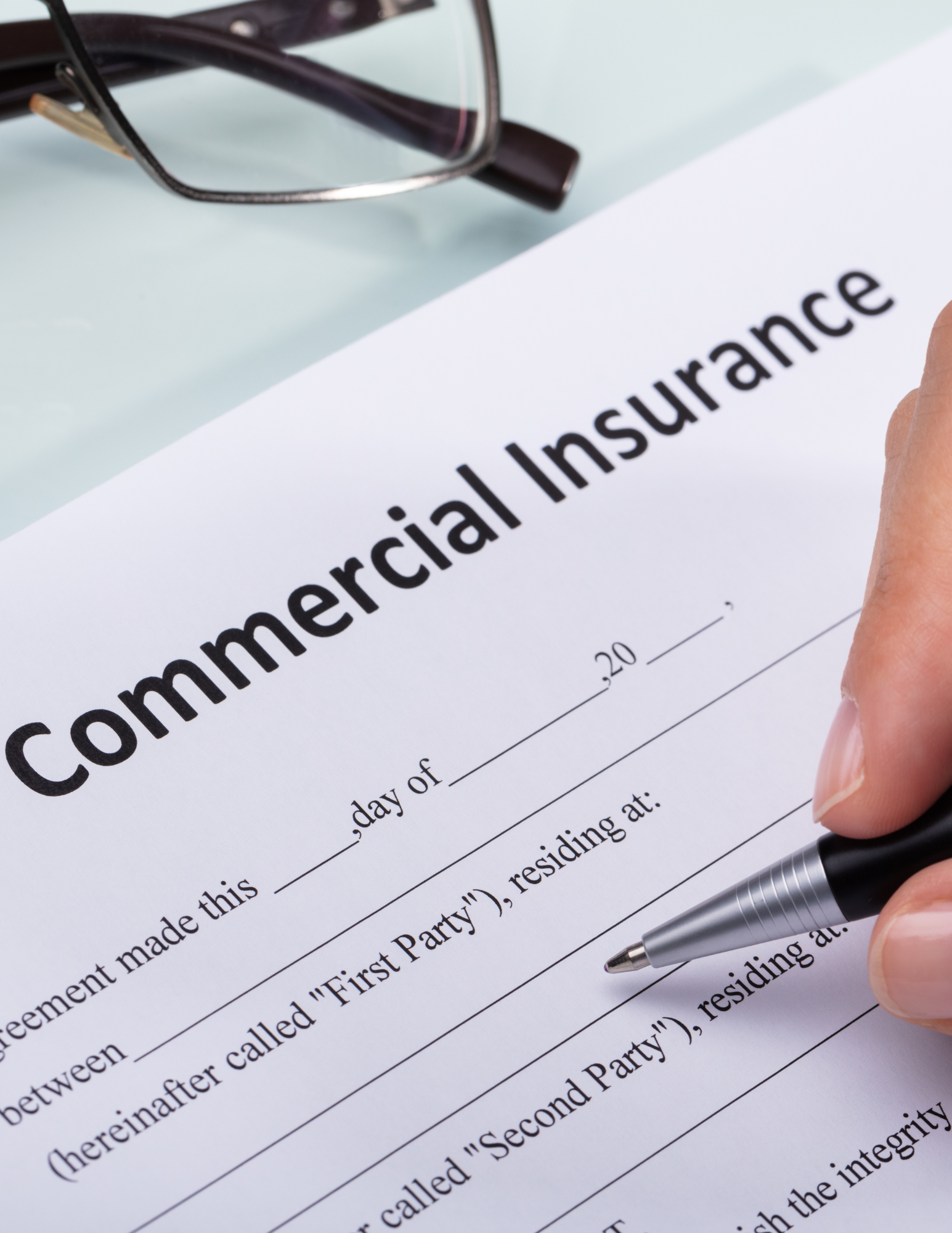 commercial insurance document